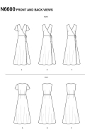 distinctive-dresses-paper-sewing-pattern-newlook-6600-diy...