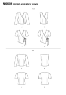 unique-blouses-paper-sewing-pattern-newlook-6601-diy-instructions