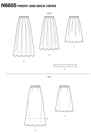 nice-skirts-paper-sewing-pattern-newlook-6605-diy-instruc...