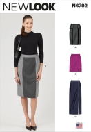 Sewing pattern misses skirt, panel skirt NewLook 6792