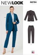 Sewing pattern combination, misses suit, business style...