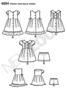 charming-childrens clothes-paper-sewing-pattern-newlook-6884-diy-instructions