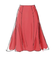 sewing pattern Vogue 8750 skirt