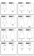 Schnittmuster McCalls 5416 Kombi Gr. 86-104